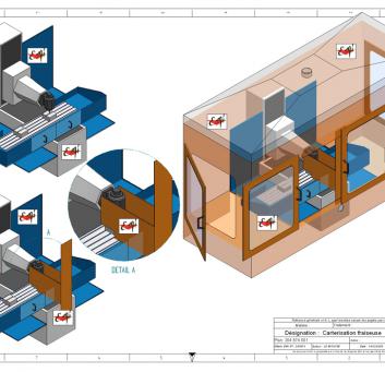 Cartérisation fraiseuse CN